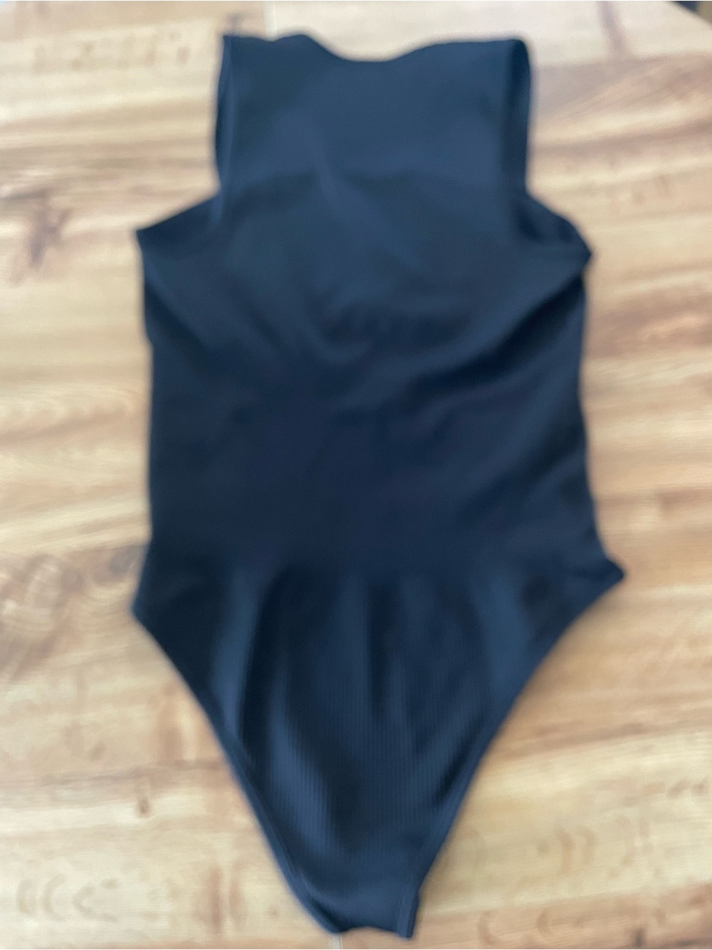 Sleek Black Shaping Bodysuit
